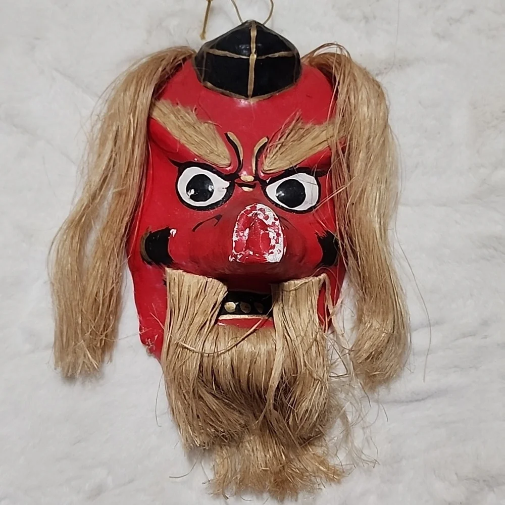 HANDMADE CARDBOARD MASK.